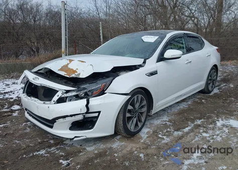 2014 Kia Optima Sx Turbo z USA, uszkodzony, nr VIN 5XXGR4A69EG270901